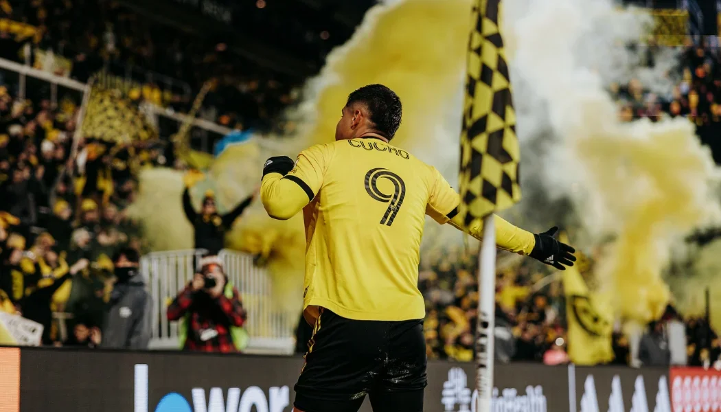 Juan Camilo 'Cucho' Hernández con Columbus Crew