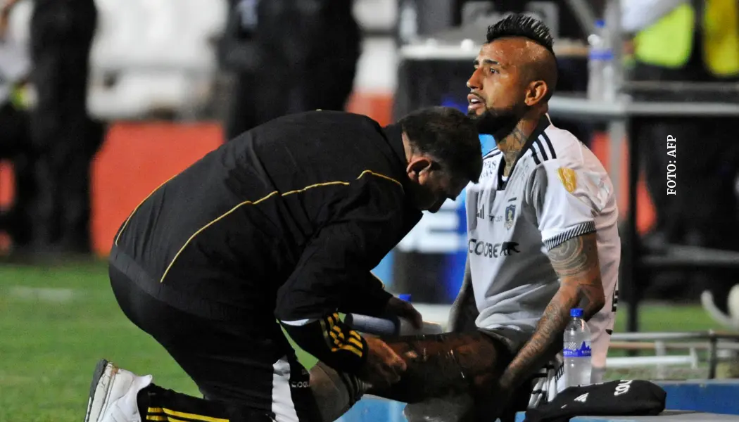 Arturo Vidal, mediocampista de Colo Colo de Chile
