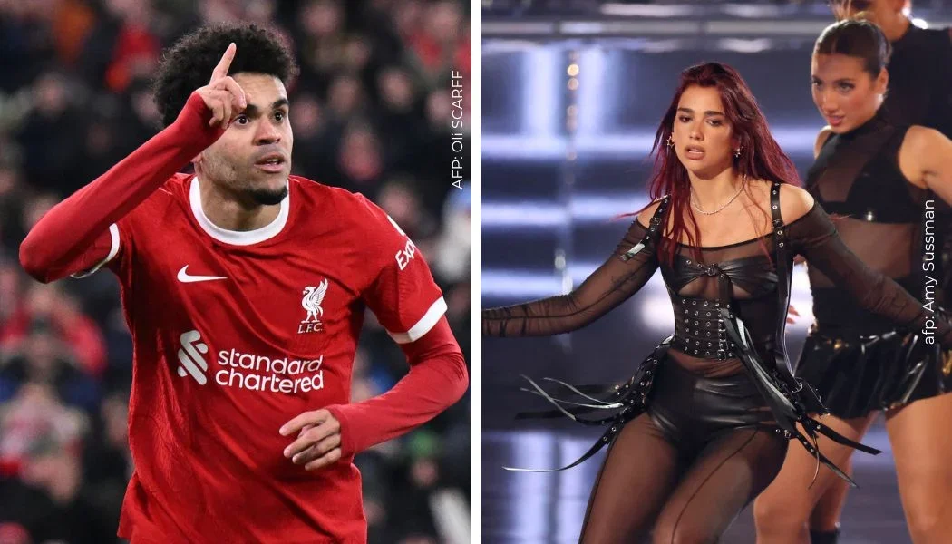 Luis Díaz bailó al ritmo de Dua Lipa en nuevo título