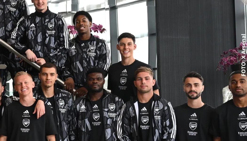 Alexei Rojas convocado a pretemporada del Arsenal de Inglaterra