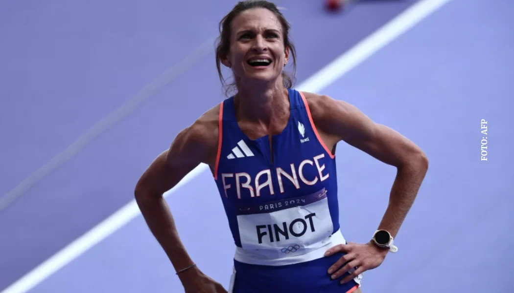 Alice Finot le propuso matrimonio a su novio Olímpicos