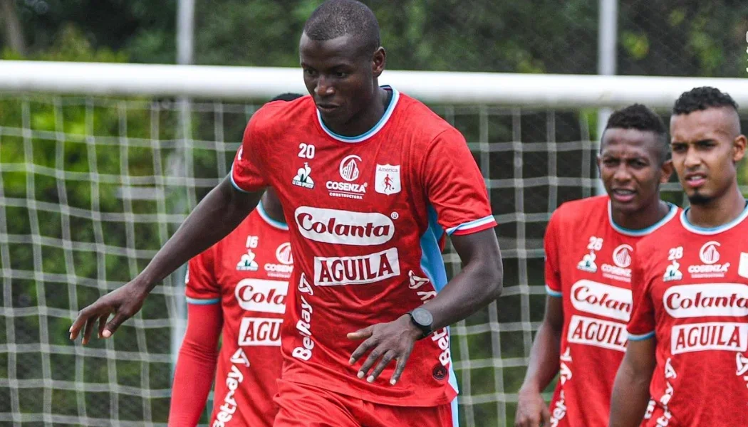 América de Cali en entrenamientos