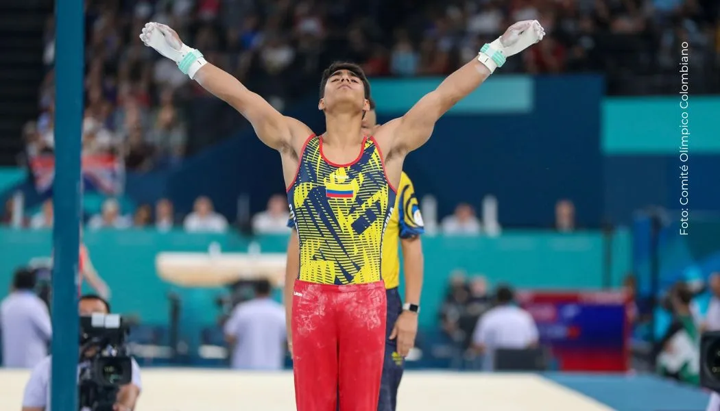 Ángel Barajas primera medalla de Colombia París 2024
