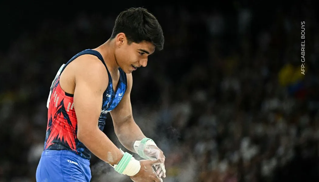 Ángel Barajas primera medalla en gimnasia en los JJOO