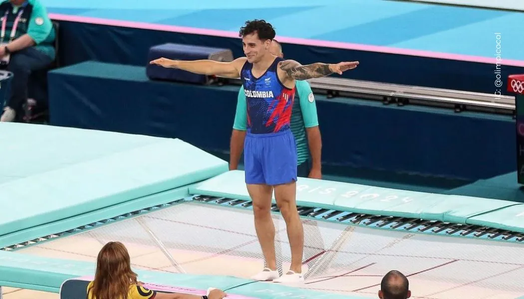 Ángel Hernández quinto diploma de Colombia París 2024