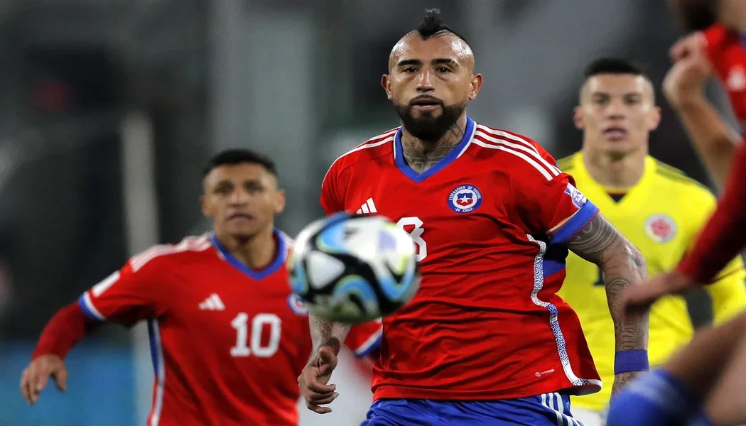 Arturo Vidal, mediocampista de la Selección Chilena