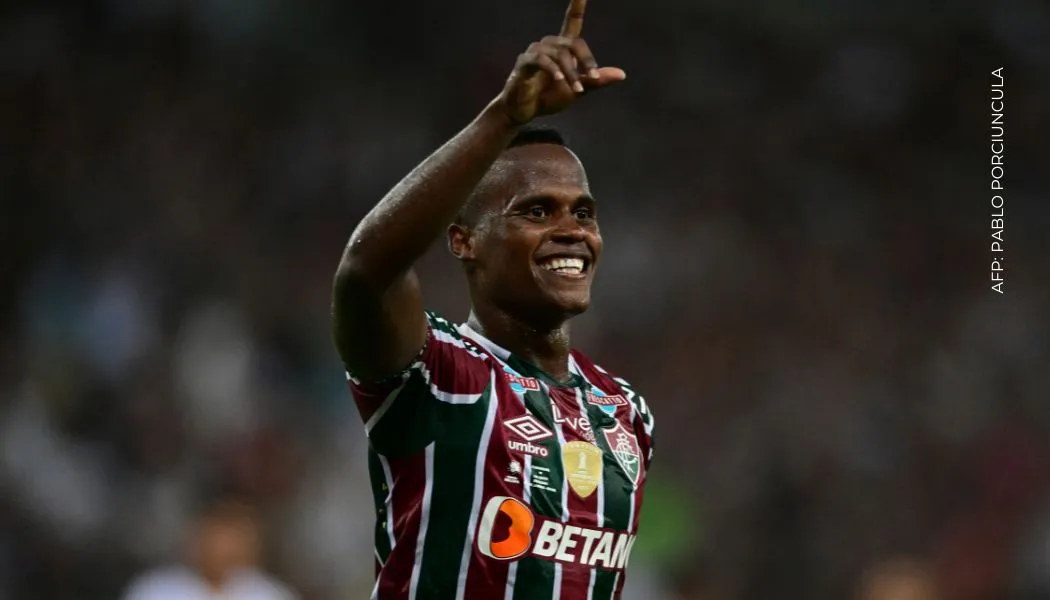 Asistencia de Jhon Arias en remontada de Fluminense