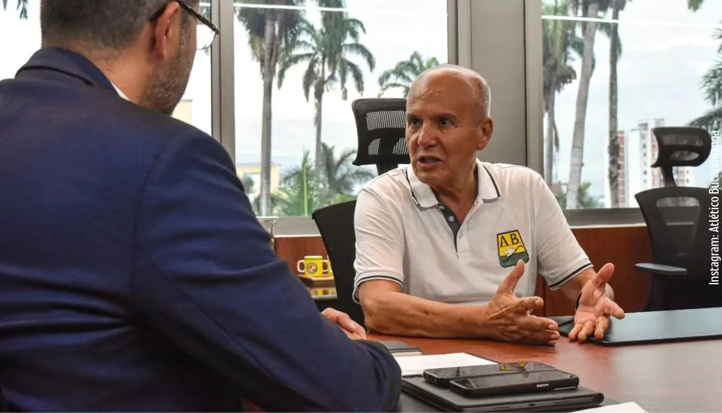 Presidente Atlético Bucaramanga molesto costo boletas en Bogotá