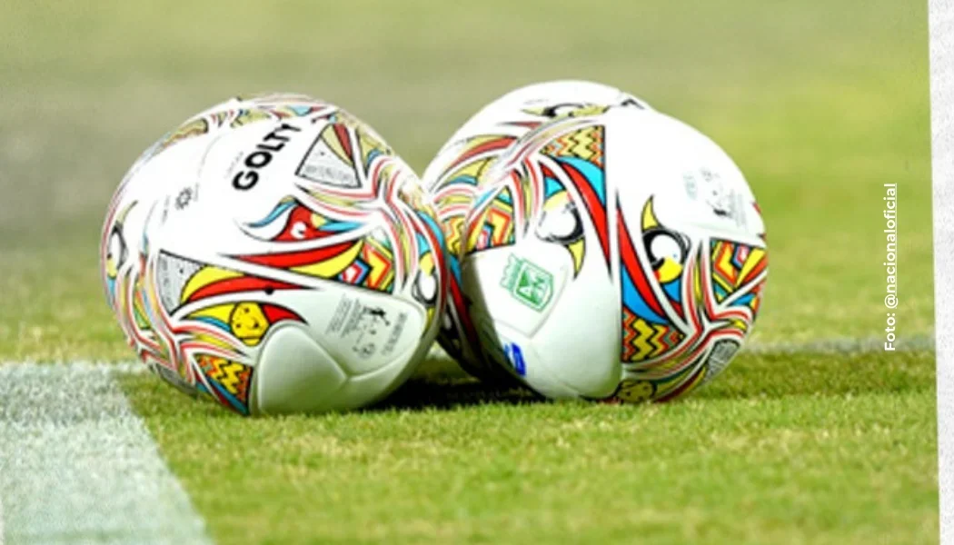 Balones oficiales del fútbol profesional colombiano.
