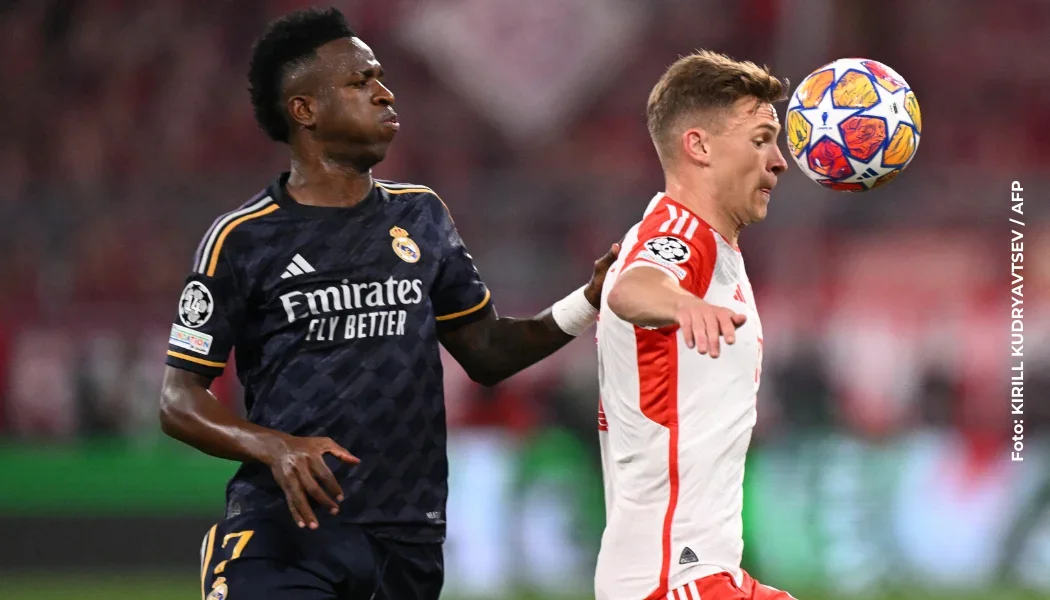 Bayern Munich vs Real Madrid.