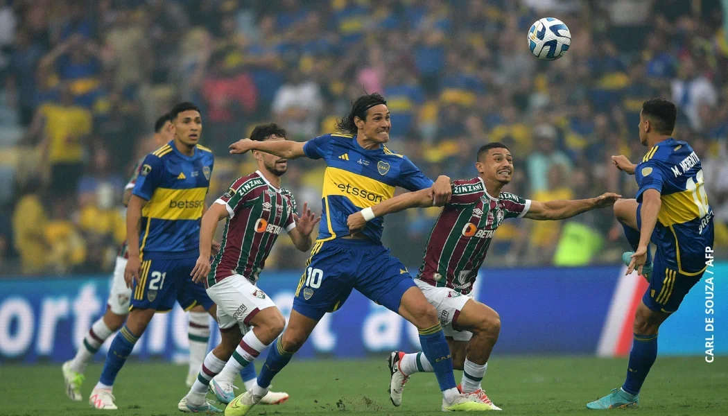 Boca vs. Fluminense.
