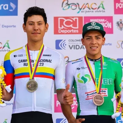 Brandon Rojas ¡Hasta las lágrimas! Momento emotivo de Rojas, campeón nacional de ruta ...