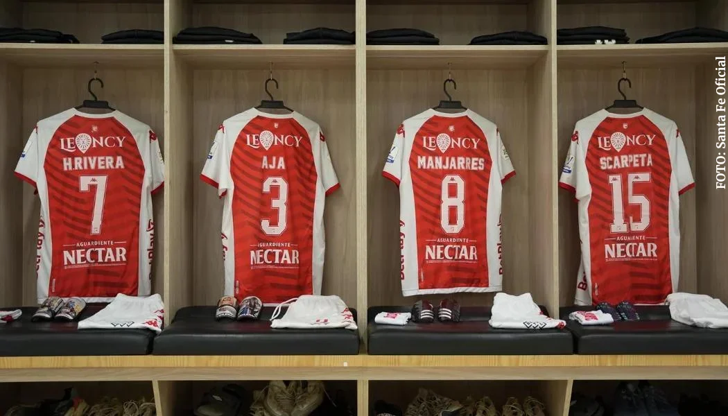 Camerino de Independiente Santa Fe