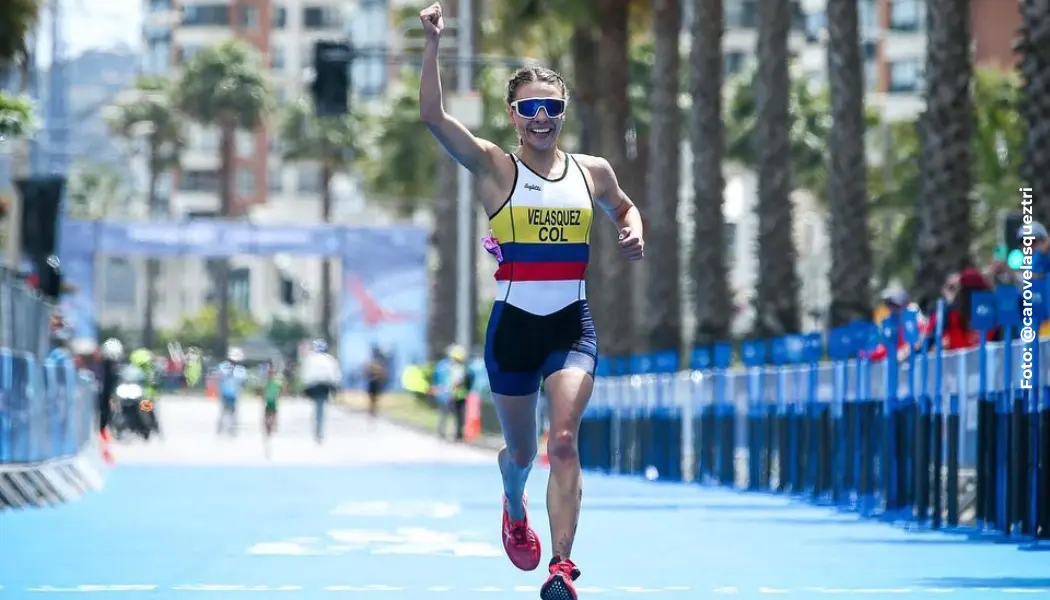 Carolina Velásquez Colombia Triatlón Juegos Olímpicos.