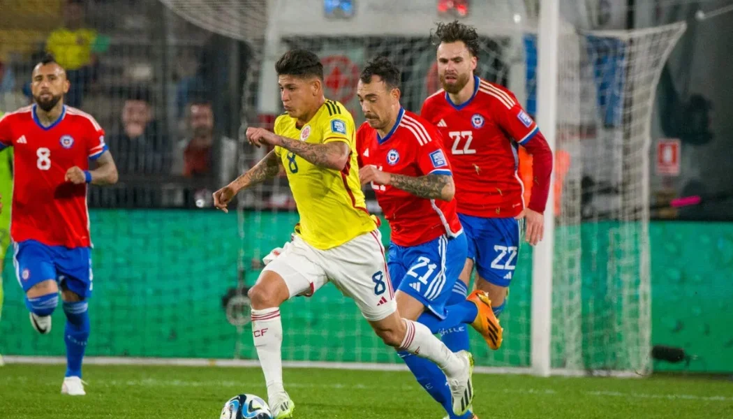 Jorge Carrascal ante Matías Catalán de Chile