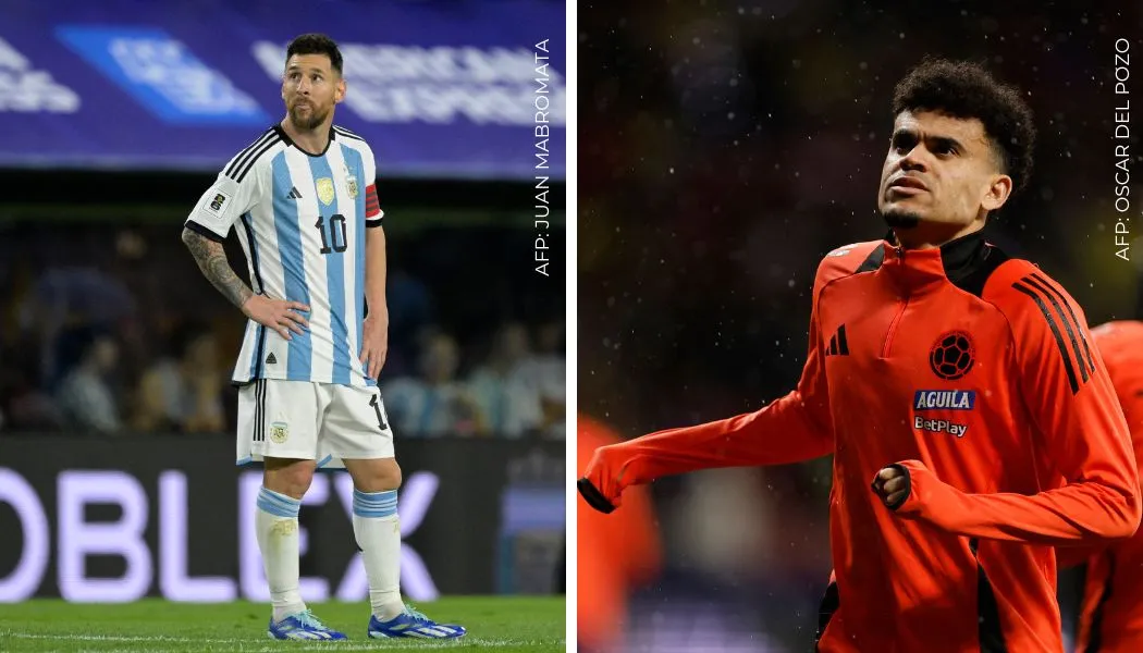 Luis Díaz confesó su admiración por Lionel Messi