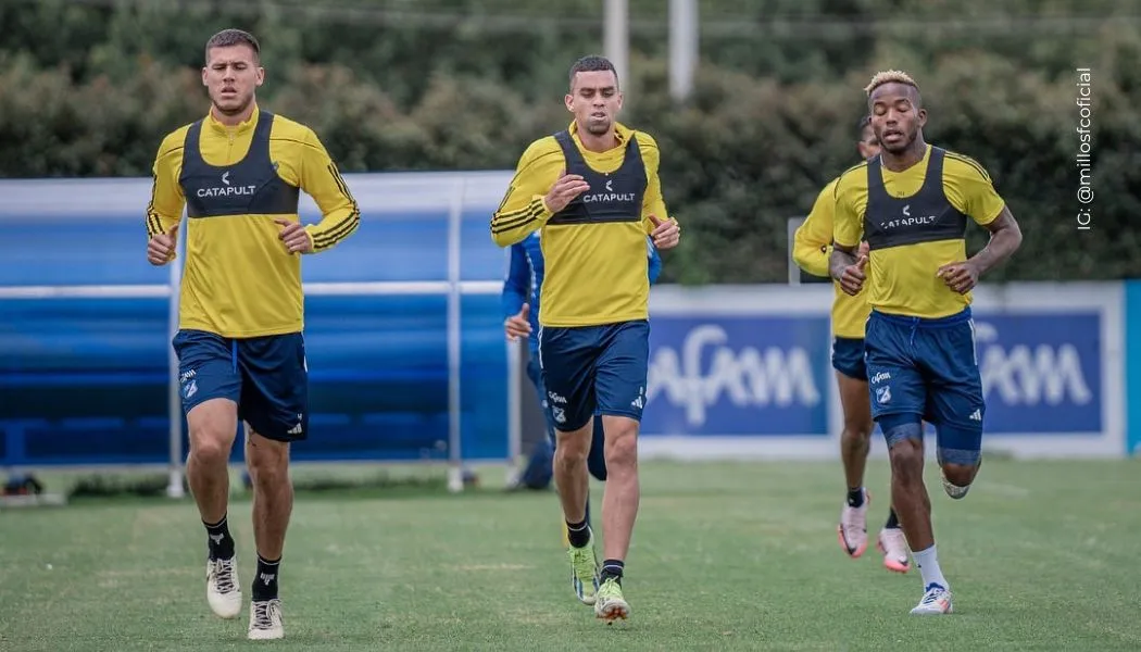 Daniel Cataño y Jhoan Hernández ya entrenan con Millonarios