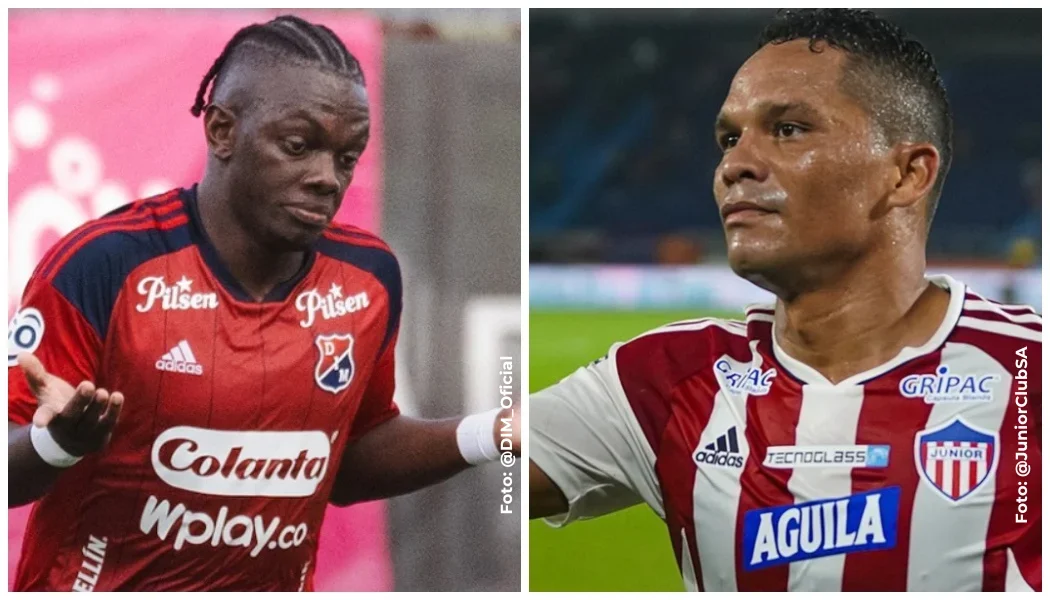 Edwuin Cetre y Carlos Bacca.