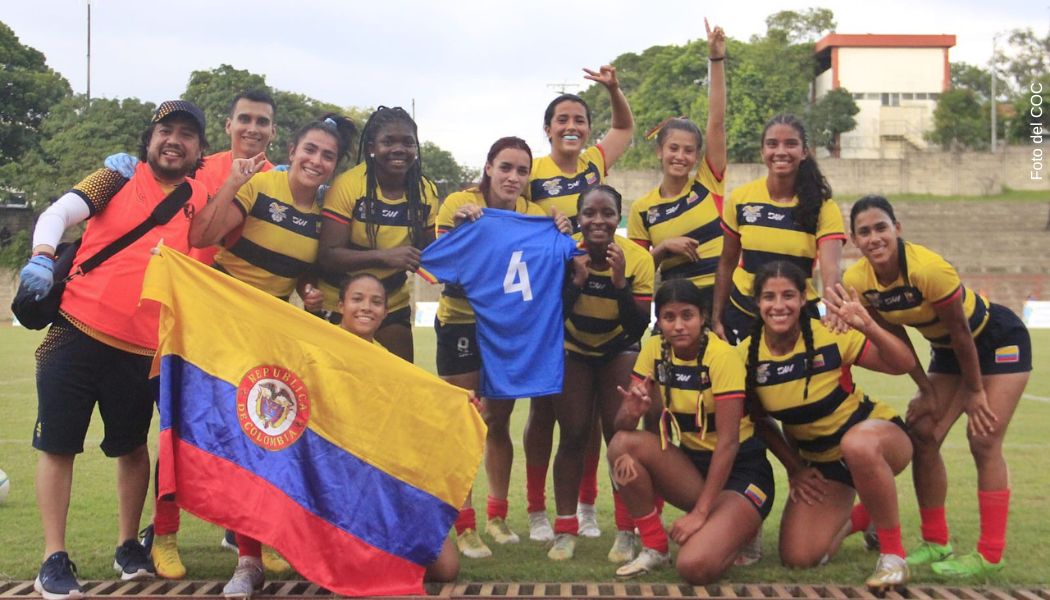 El rugby da alegrías a Colombia en los Centroamericanos