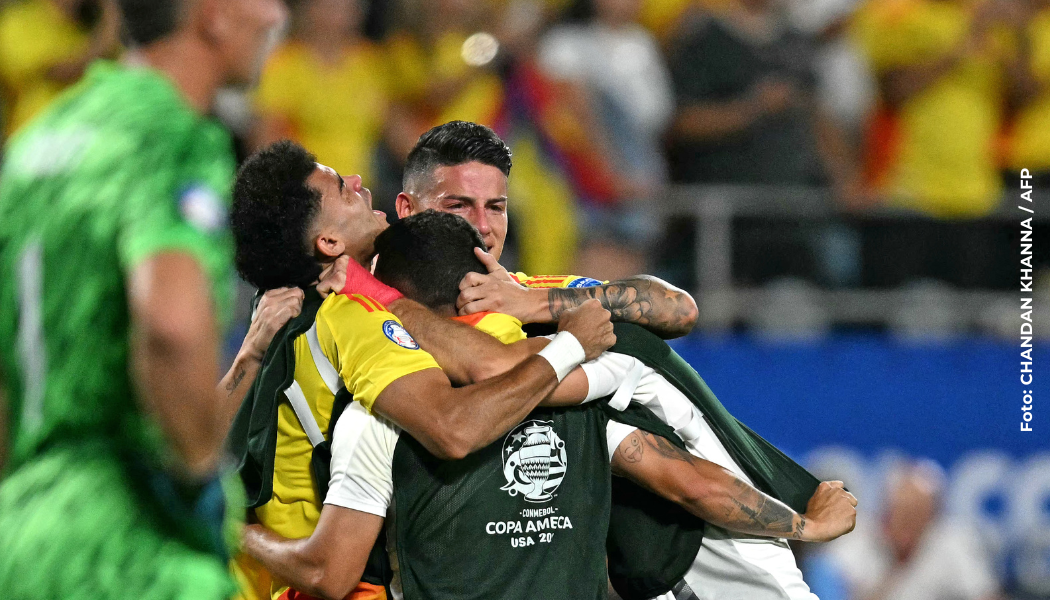 Colombia es finalista de la Copa América.