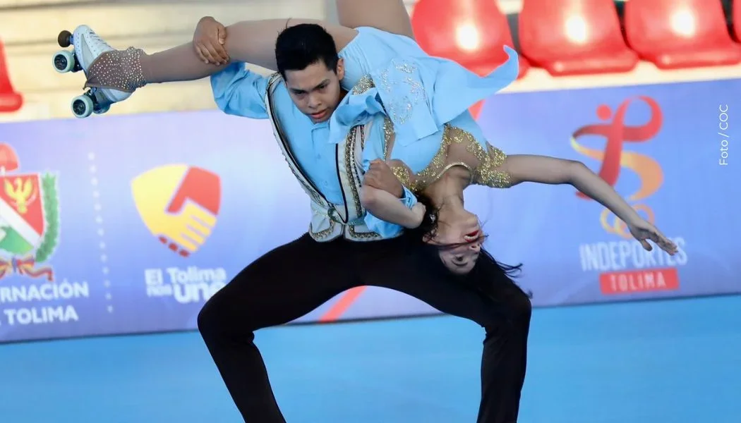 Colombia gana el oro en Mundial de patinaje artístico