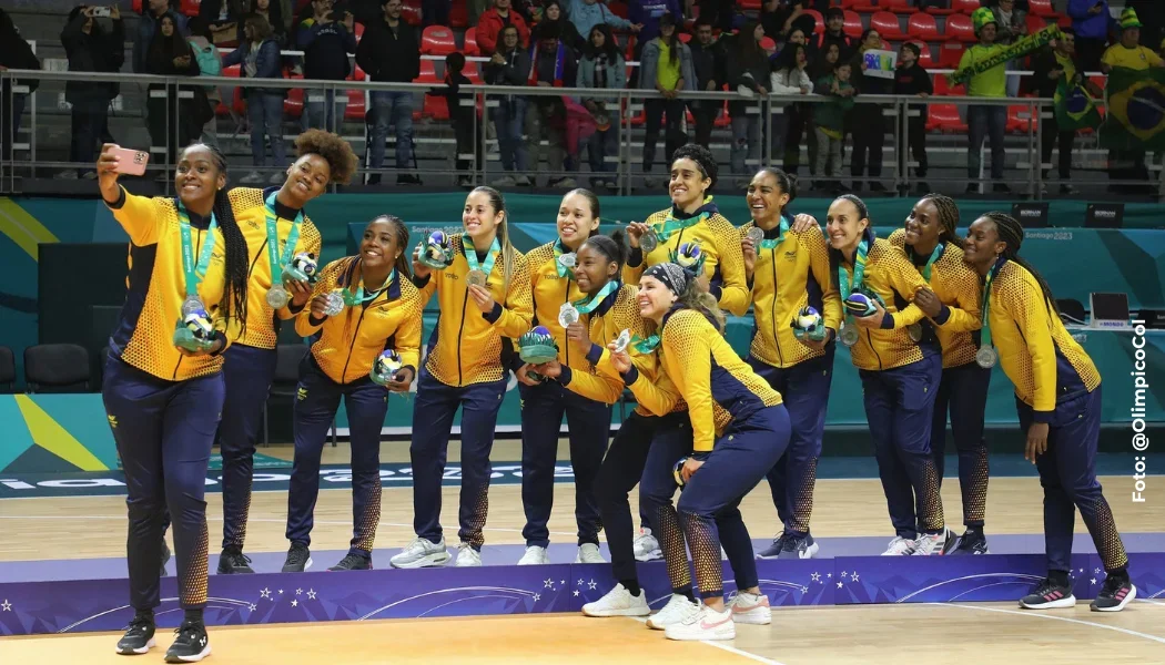 Colombia y su equipo de baloncesto en los Juegos Panamericanos.