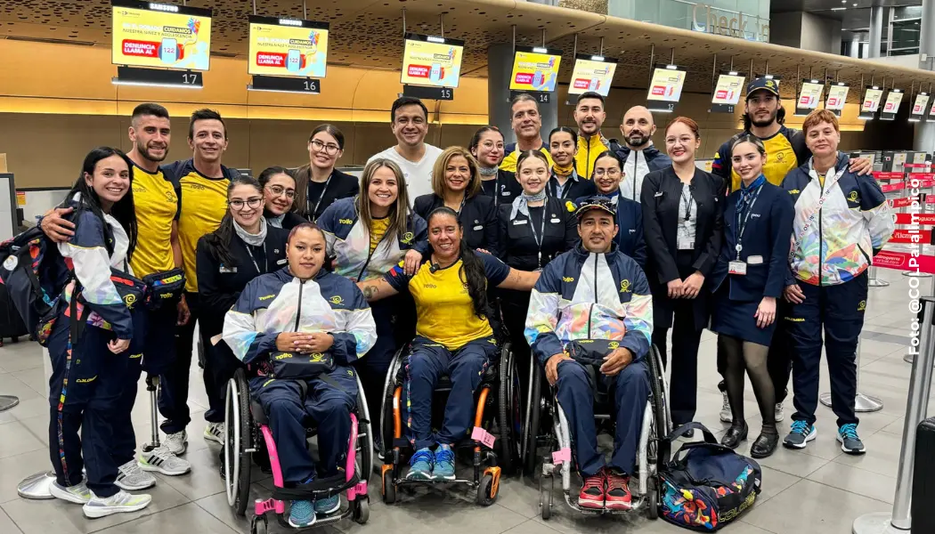 Colombianos compiten en los Juegos Paralímpicos 2024.