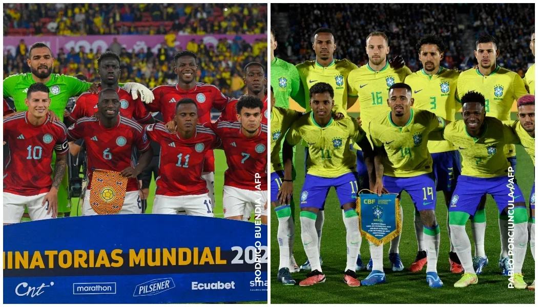 Colombia vs. Brasil.