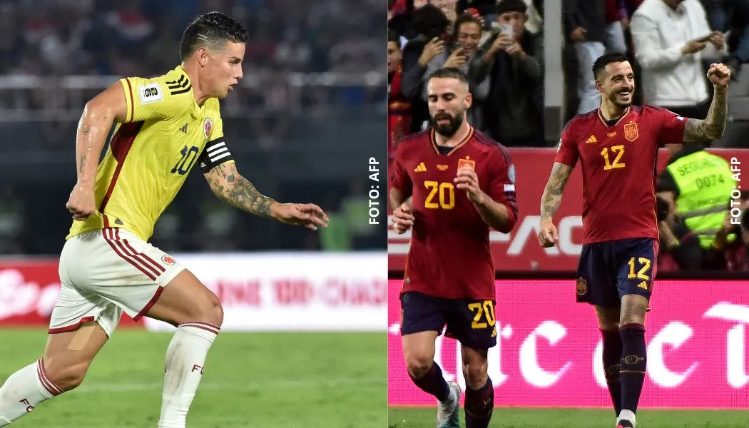 Colombia vs España hora y dónde ver partido