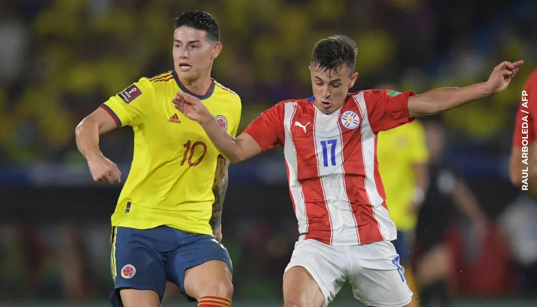 Colombia vs. Paraguay.