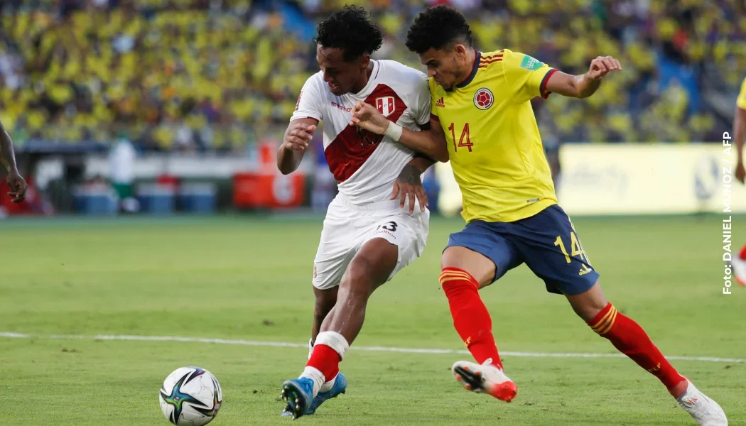 Última derrota de Colombia contra Perú en eliminatorias.