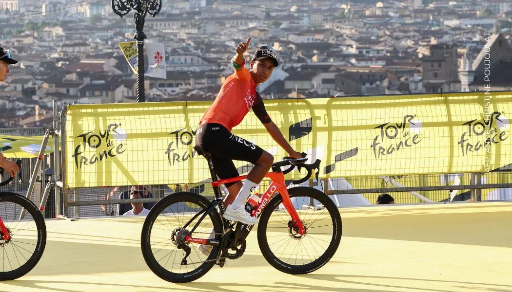 Colombianos en la primera etapa del Tour de Francia