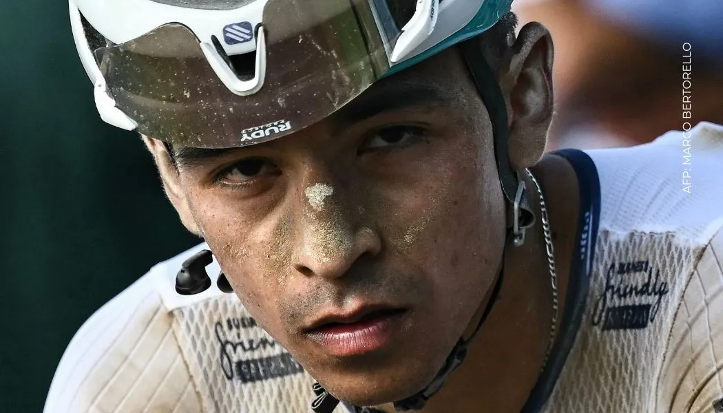 Colombianos tras la etapa 15 del Tour de Francia 2024