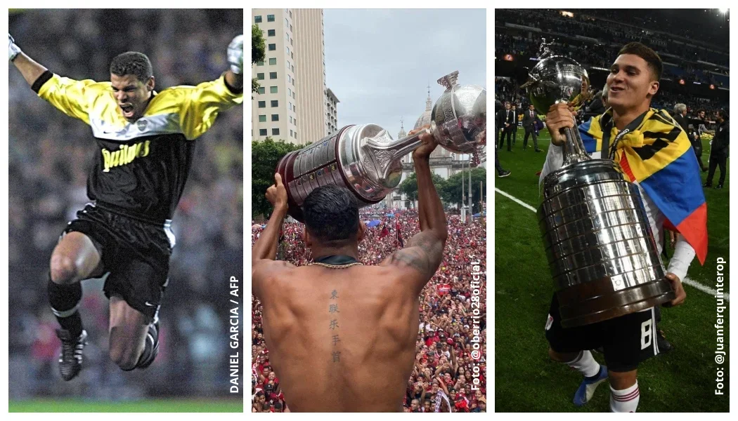 Colombianos campeones de Copa Libertadores.
