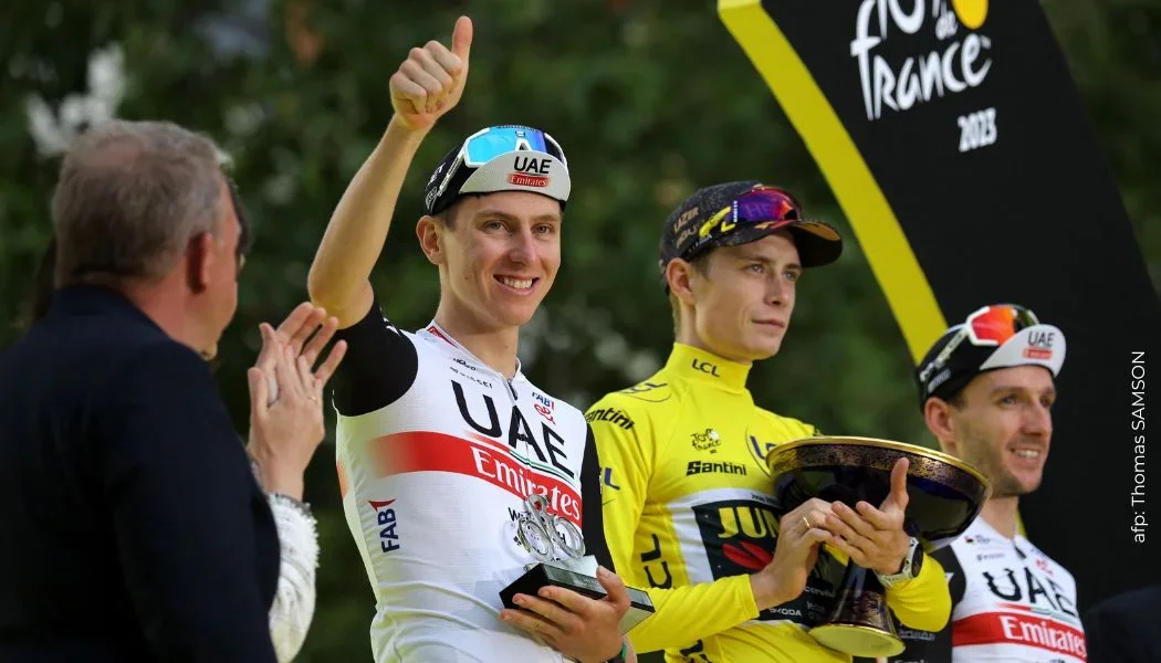 Pogacar habló del brutal accidente de Jonas Vingegaard