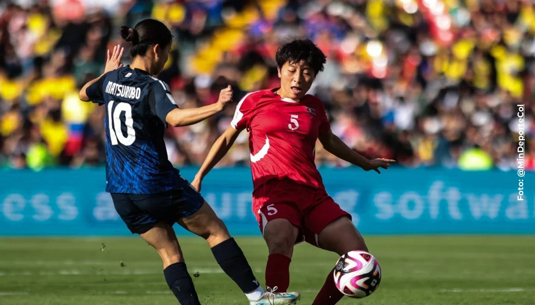 Gol de Corea del Norte Campeonas Mundial Sub 20.
