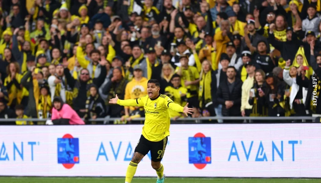 Juan Camilo 'Cucho' Hernández hoy con Columbus Crew