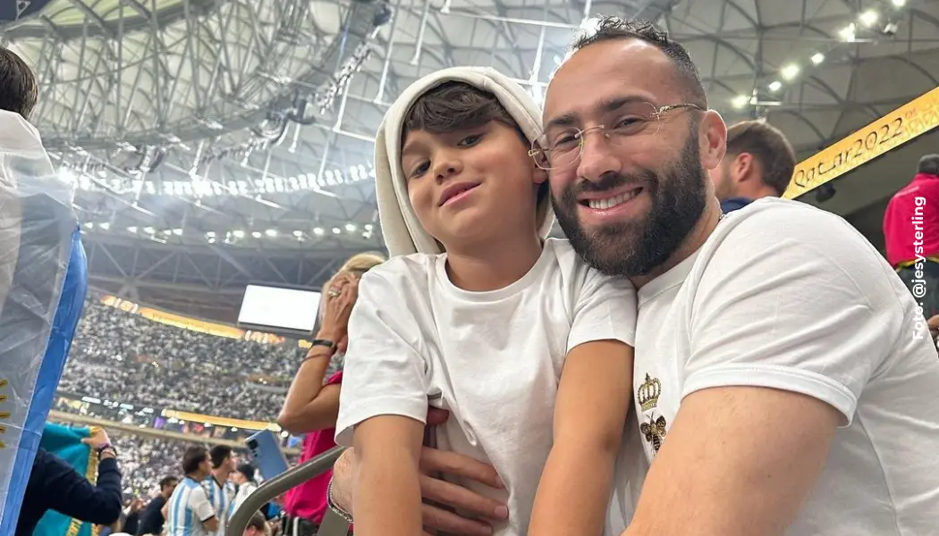 Maximiliano sigue los pasos de su padre David Ospina.