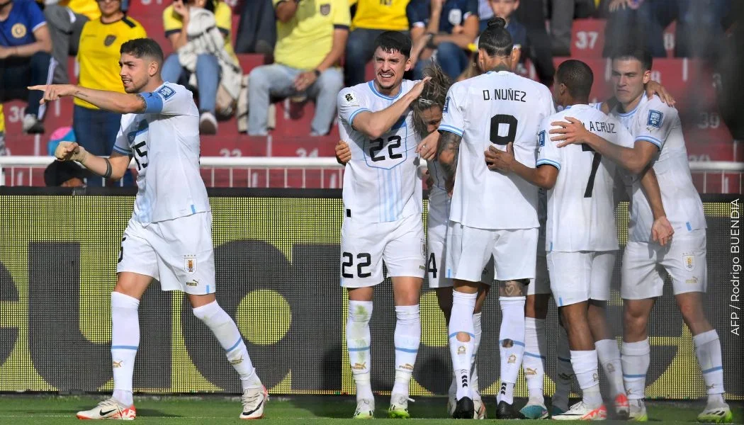 Este uruguayo se perderá el juego ante Colombia