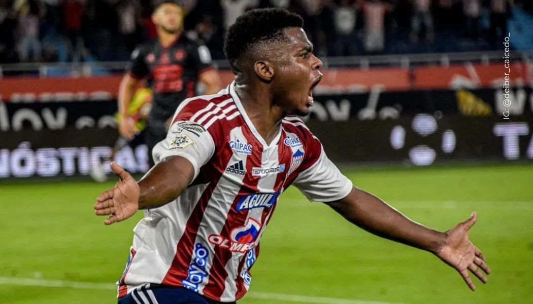 Deiber Caicedo dejaría el Junior para viajar a Canadá