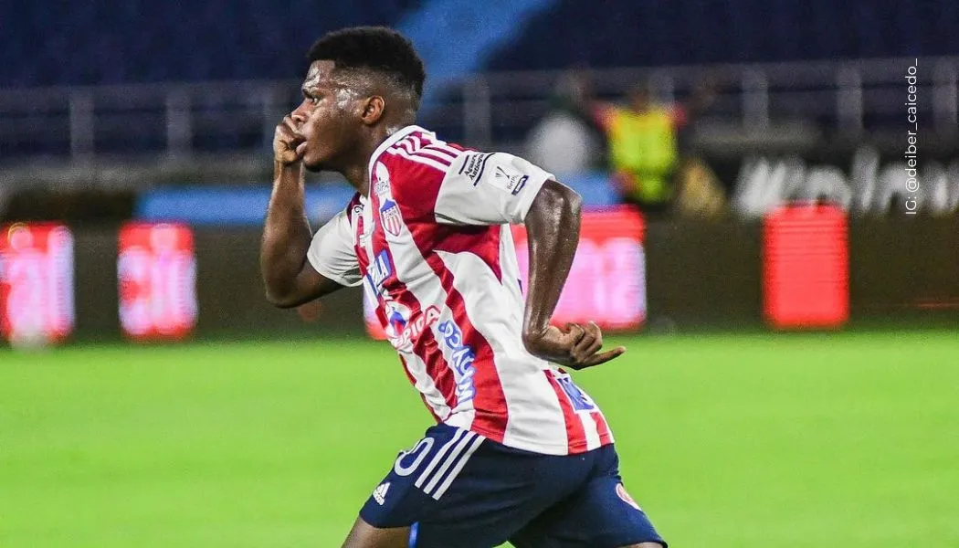 Deiber Caicedo espera su debut tras salir del Junior