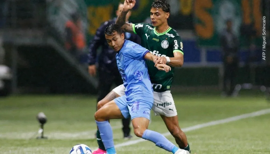 Colombiano Richard Ríos marcó gol en Brasil