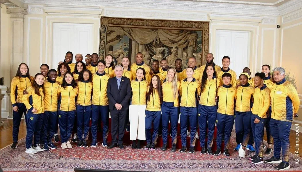 Panamericanos 2023: colombianos recibieron el pabellón