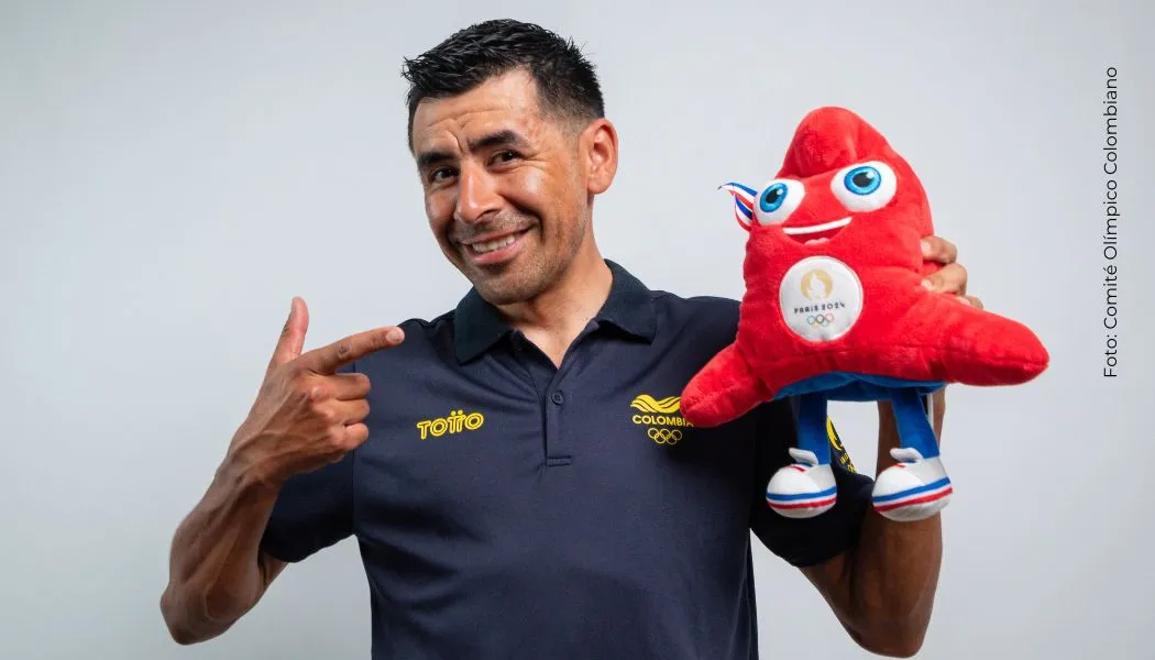 Desempeño de Diego Arias en la final de MTB París 2024