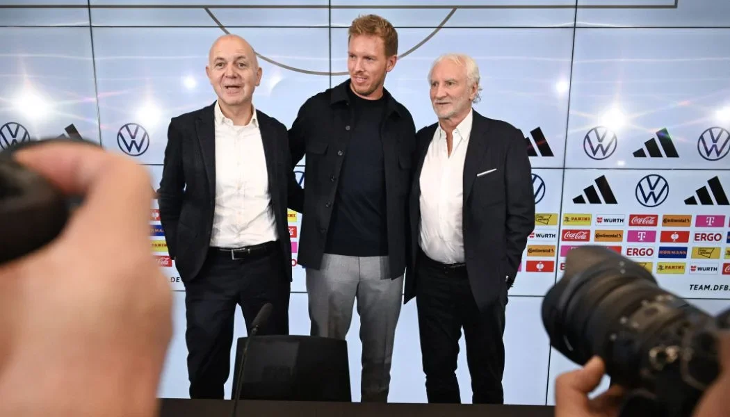 Julian Nagelsmann fue presentado como entrenador de Alemania