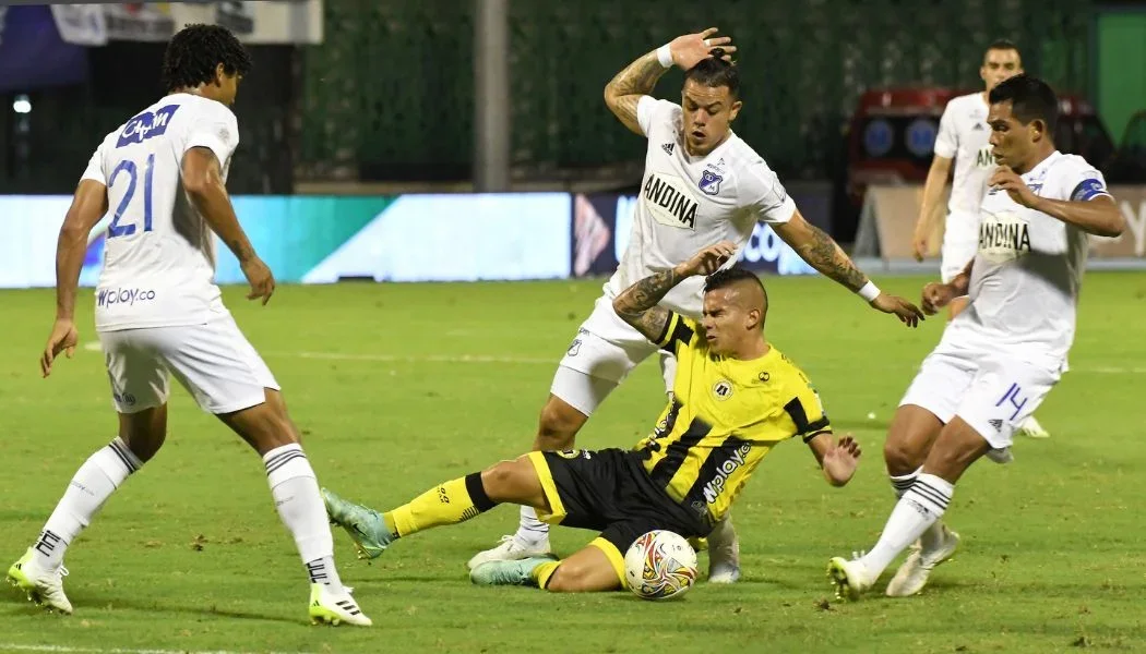 Alianza Petrolera y Millonarios se enfrentan en Copa BetPlay