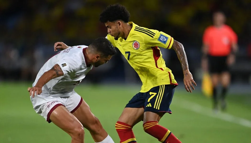 Luis Díaz, jugador de la Selección Colombia