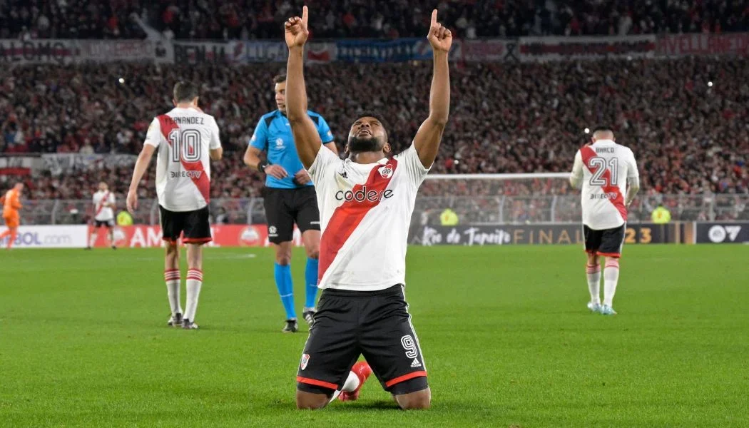 Miguel Ángel Borja en River Plate