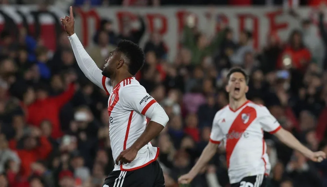 Miguel Ángel Borja en River Plate