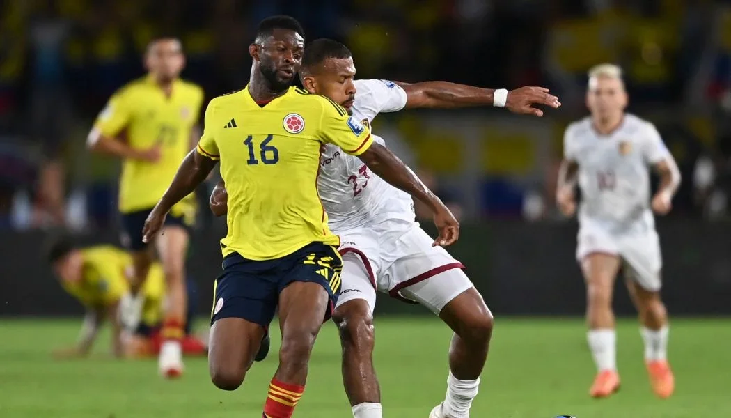 Jefferson Lerma con la Selección Colombia